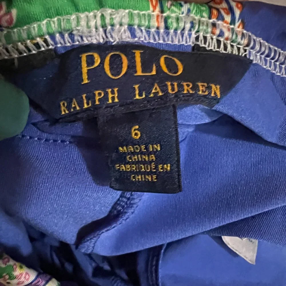 Polo Ralph Lauren size 6 paisley skort